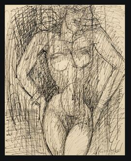 Marcel Gromaire, ‘Nu Debout’, 1951