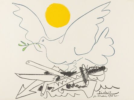 After Pablo Picasso, ‘Poster for World Congress for General Disarmament and Peace (Czwiklitzer 201)’, 1962