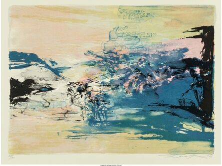 Zao Wou-Ki 趙無極, ‘Untitled’, 1986