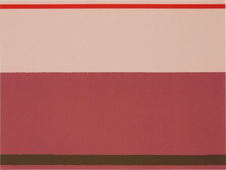 Kenneth Noland, ‘Untitled, from The New York Collection for Stockholm portfolio’, 1973