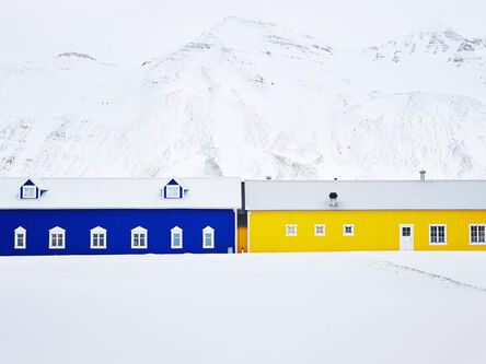 Baldemar Fierro, ‘Yellow and Blue - Iceland’, 2014