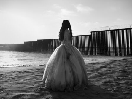 Paolo Pellegrin, ‘Tijuana - A girl celebrating her quinceañera along the U.S.-Mexico border. Tijuana, Mexico’, 2019