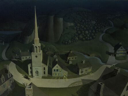 Grant Wood, ‘The Midnight Ride of Paul Revere’, 1931