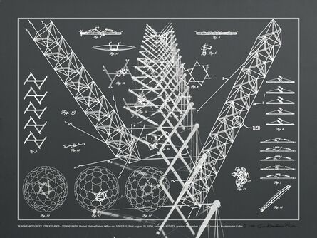 R. Buckminster Fuller, ‘TENSILE-INTEGRITY STRUCTURES - TENSEGRITY’, 1981