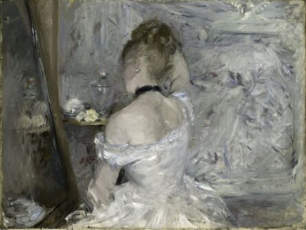 Berthe Morisot, ‘Woman at her Toilette’, 1875 -1880