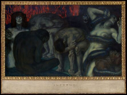 Franz von Stuck, ‘Inferno’, 1908