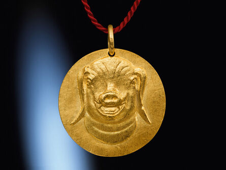 Ai Weiwei, ‘Ai Weiwei. Zodiac Charm ‘Pig’. 999 Pure Gold’, 2023