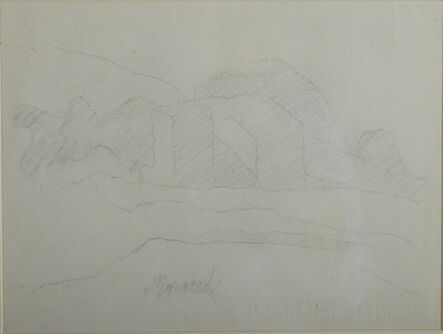 Giorgio Morandi, ‘Landscape’, executed in 1961