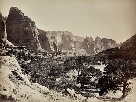 John K. Hillers, ‘Chelley Canyon, Arizona, Looking West’, 1880c / 1880c