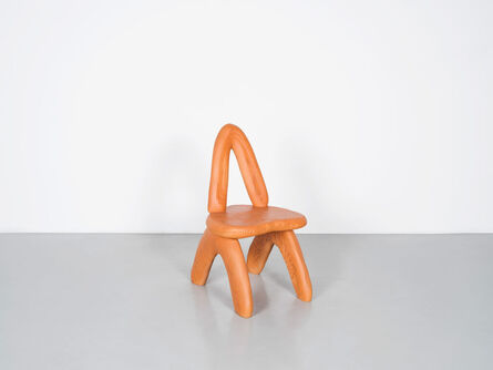 Daniel Arsham, ‘Dino Chair (Orange)’, 2021