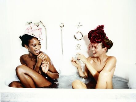 Ellen von Unwerth, ‘Bathtub, Naomi Campbell and Kate Moss (for Vogue US)’, 1996