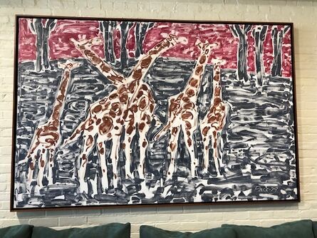 Stephen Pace, ‘Giraffes’, 1979