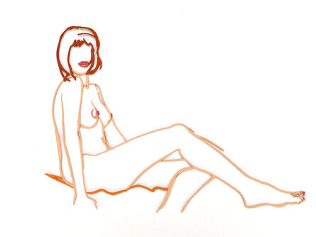 Tom Wesselmann, ‘Monica Sitting One Leg on the Other’, 1986/94