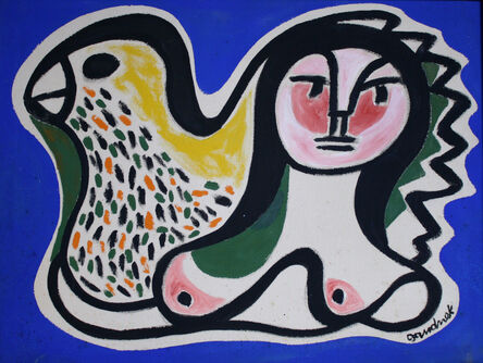 Walter Gaudnek, ‘Beauty and the Bird’, 1960-1970