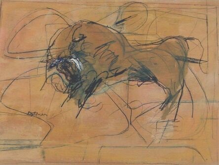 Henry Botkin, ‘Angry Bull’, 1960