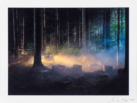 Gregory Crewdson, ‘Production Still (Man in the Woods #4)’, 2003
