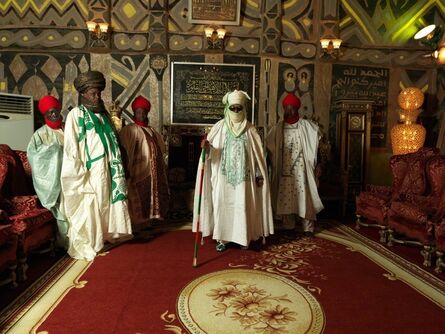 George Osodi, ‘HRM The Emir of Kano Alhaji Ado Bayero (2012) Fuji Crystal Archive ’, 2012
