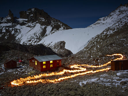 Simon Norfolk, ‘The Lewis Glacier, Mt. Kenya, 1963 (A)’, 2014