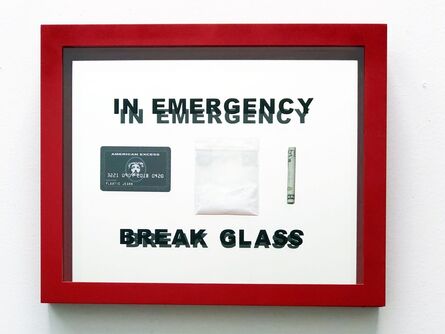 Plastic Jesus, ‘“In case of Emergency Break Glass” – Mixed Media Sculpture’, 2018