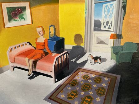 Kathy Osborn, ‘Woman and Dog’, 2022