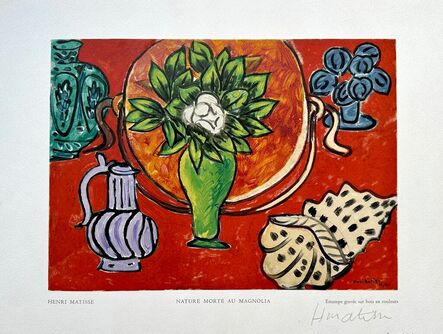 Henri Matisse, ‘Nature Morte au Magnolia’, 1950