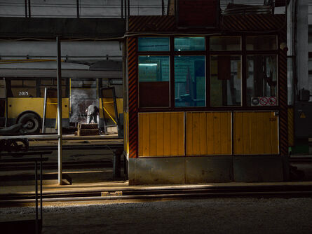 Boris Savelev, ‘Trolleybus Welding, Czernowitz, Ukraine’, 2020