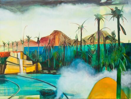 Louise Thomas, ‘Artificial Spring and Palms’, 2013