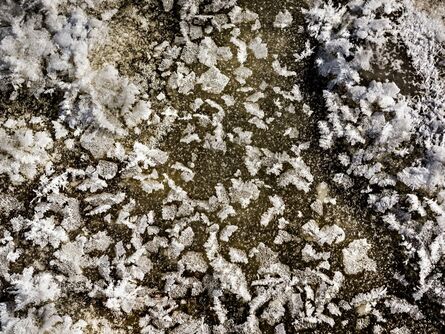 Peter Vanderwarker, ‘Ice Crystals near Lone Star ’, 2017