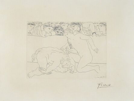 Pablo Picasso, ‘Minotaure vaincu from from La Suite Vollard’, 1933