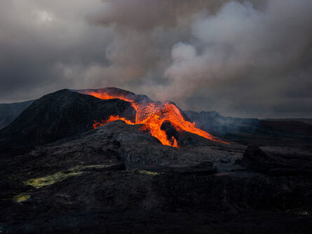 Paolo Pellegrin, ‘Fagradalsfjall Volcano, Reykjanes Peninsula, Iceland’, 2021