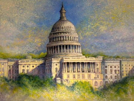 Mary Anne Reilly, ‘Blue Capitol’, 2024