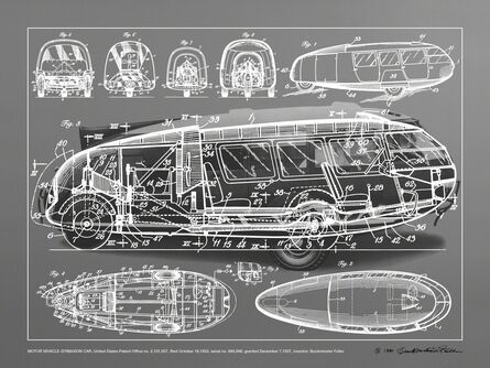 R. Buckminster Fuller, ‘Motor Vehicle- Dymaxion Car’, 1981