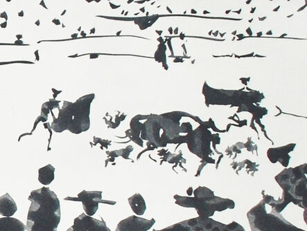 Pablo Picasso, ‘Echan Perros al Toro (Releasing Dogs on the Bull)’, 1959