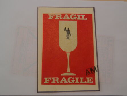 Paulo Bruscky, ‘Frágil/Fragile’, undated