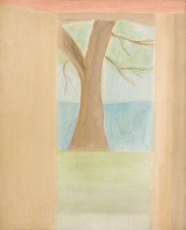 Craigie Aitchison, ‘Tree at Oppedette’, 1973