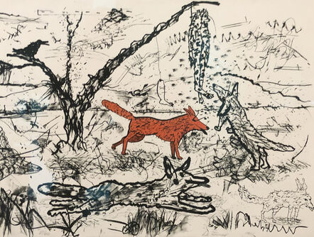 Roy De Forest, ‘Red Dog’, 1981