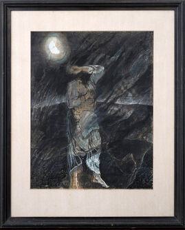 Anwar Saeed, ‘Untitled (Man at Night)’, circa 2000
