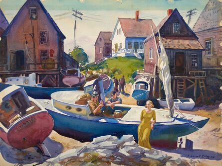 Aiden Lassell Ripley, ‘Minnie, Cape Porpoise, Maine’, 1934