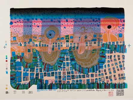 Friedensreich Hundertwasser, ‘Town in Town’, 1979