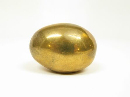Carl Auböck, ‘Brass Egg Paperweight, large’, ca. 1950s