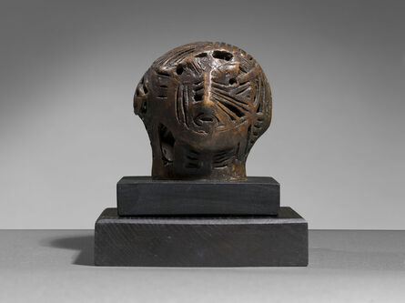 Henry Moore, ‘Maquette for Strapwork Head’, 1950