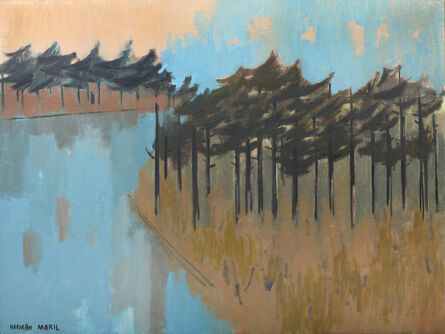 Herman Maril, ‘Dark Pines’, 1967
