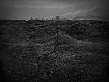 Jon Wyatt, ‘Port Talbot steelworks and Kenfig Dunes, South Wales’, 2011