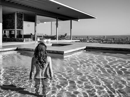 Olaf Heine, ‘Girl Standing in a Pool’, 2019