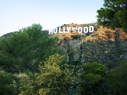 Liu Bolin, ‘Hiding in California No. 2 - Hollywood’, 2013