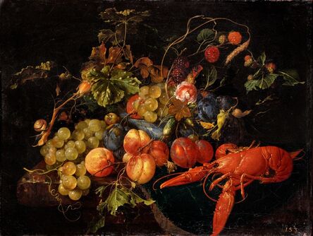Cornelis de Heem, ‘A Lobster, Fruit and Flowers’, undated