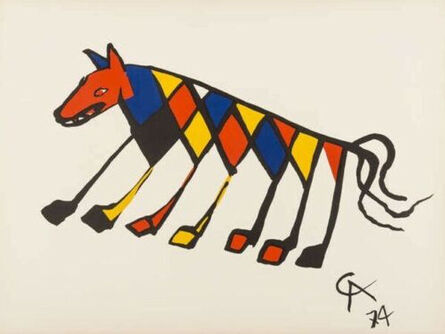 Alexander Calder, ‘Beastie’, 1974