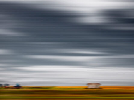 Etienne Labbe, ‘Farmland Afternoon V2 - contemporary, abstract landscape, photography on dibond’, 2015