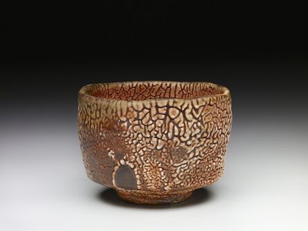 Randy Johnston, ‘Tea bowl, shino glaze over iron slip’