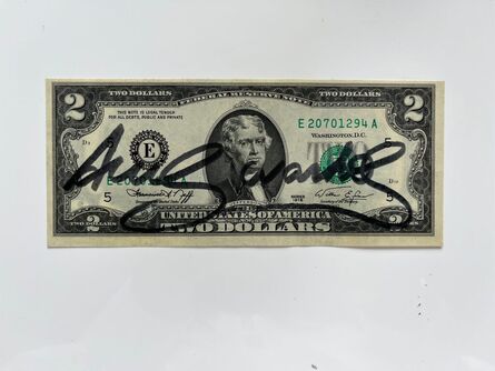 Andy Warhol, ‘two Dollars Bill’, 1976